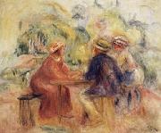 Pierre Renoir, Meeting in the Garden